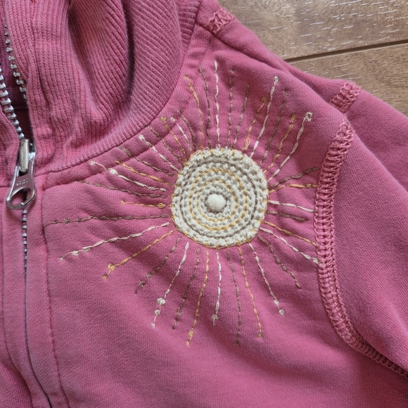 Baby Gap Girls’ Pink Zip-Up Hoodie – Size 2T - Picture 3 of 6